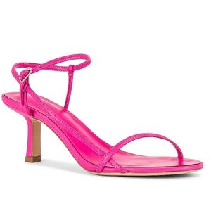 TONY BIANCO CAPRICE HEEL IN ACID PINK SIZE 9